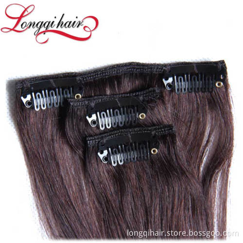 Fashionable India Clip-In Hair Extension;Wholesale Price Hair Extension